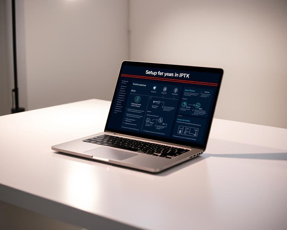 A professional, high-quality technical guide showcasing the setup process for IPTV in the UK. The guide is displayed on a sleek, modern laptop or tablet, resting on a minimalist desk with clean lines and a neutral color palette. Soft, directional lighting illuminates the screen, creating depth and highlighting the informative content. The guide features clear step-by-step instructions, diagrams, and icons, conveying a sense of authority and attention to detail. The overall atmosphere is one of efficiency, clarity, and a dedication to providing a comprehensive, user-friendly resource for IPTV enthusiasts in the UK. A professional, high-quality technical guide showcasing the setup process for IPTV in the UK. The guide is displayed on a sleek, modern laptop or tablet, resting on a minimalist desk with clean lines and a neutral color palette. Soft, directional lighting illuminates the screen, creating depth and highlighting the informative content. The guide features clear step-by-step instructions, diagrams, and icons, conveying a sense of authority and attention to detail. The overall atmosphere is one of efficiency, clarity, and a dedication to providing a comprehensive, user-friendly resource for IPTV enthusiasts in the UK.